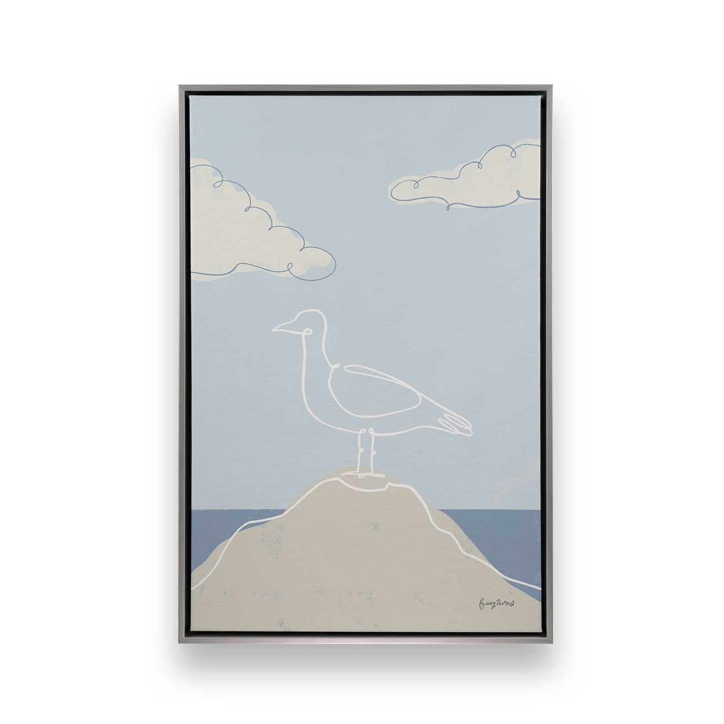 [Color:Polished Chrome], Picture of art in a Polished Chrome frame
