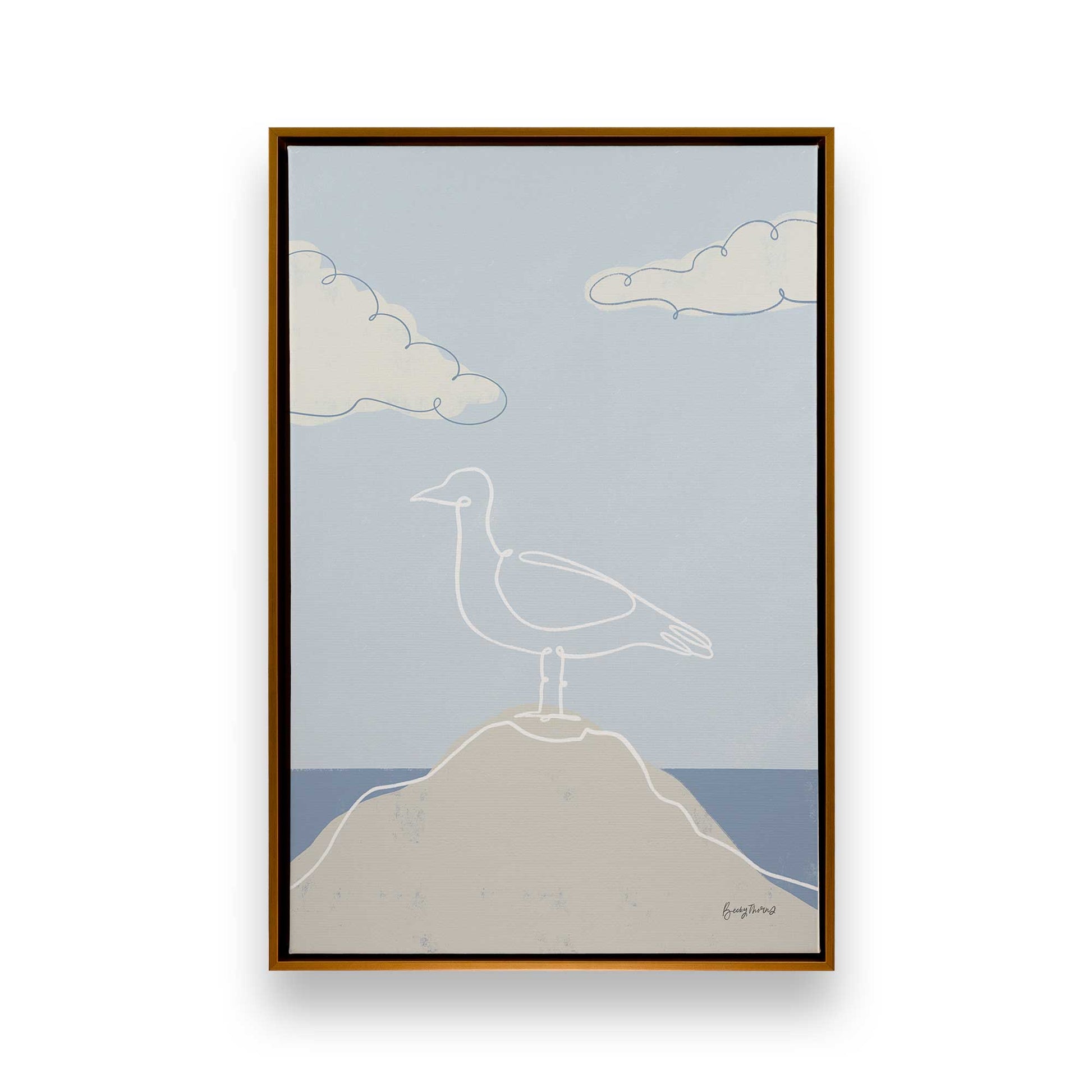 [Color:Polished Gold], Picture of art in a Polished Gold frame