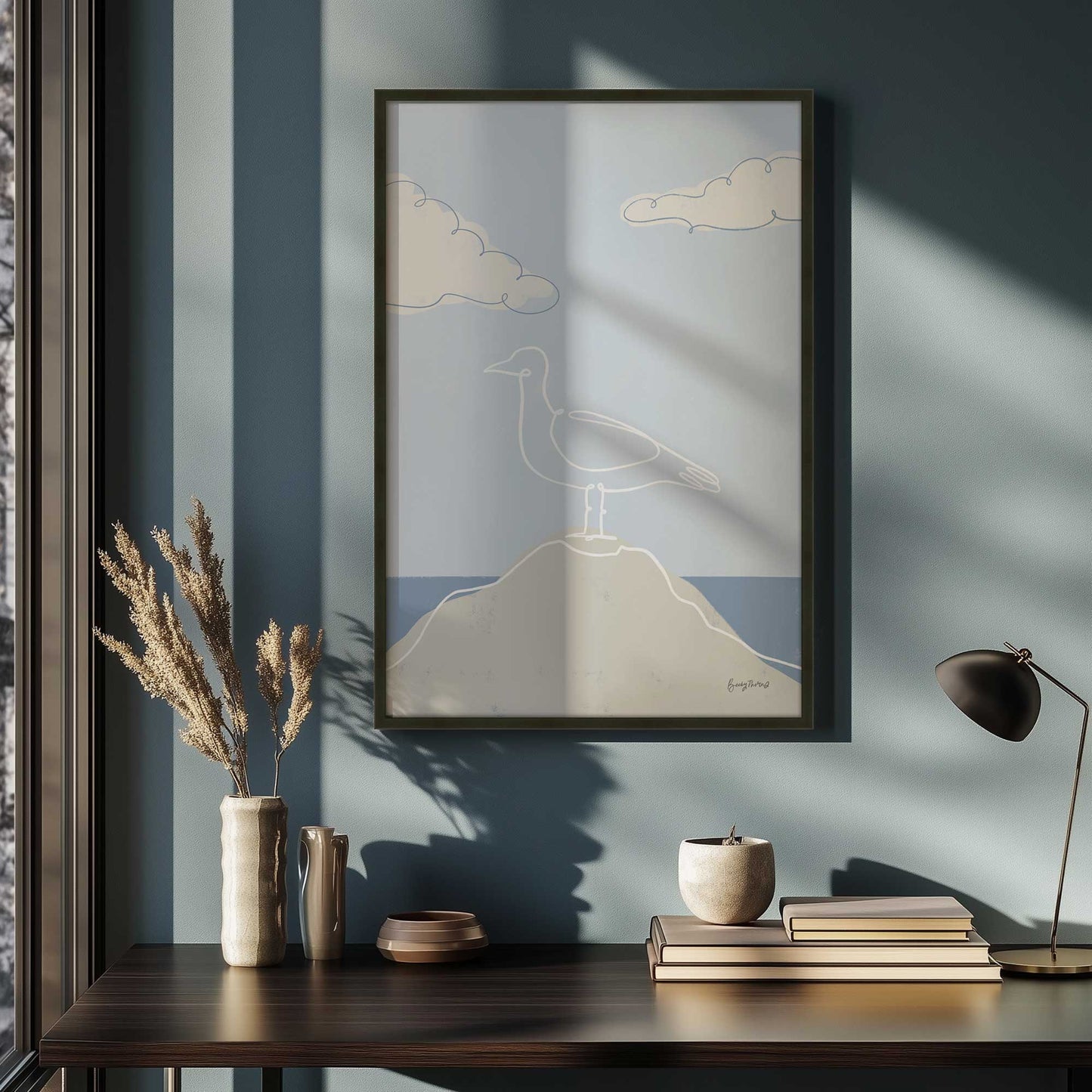 Picture of art in a room