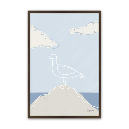 [Color:Belvinder Brown], Picture of art in a Belvinder Brown frame