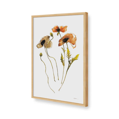 [Color:American Maple], Picture of art in a American Maple frame of the corner