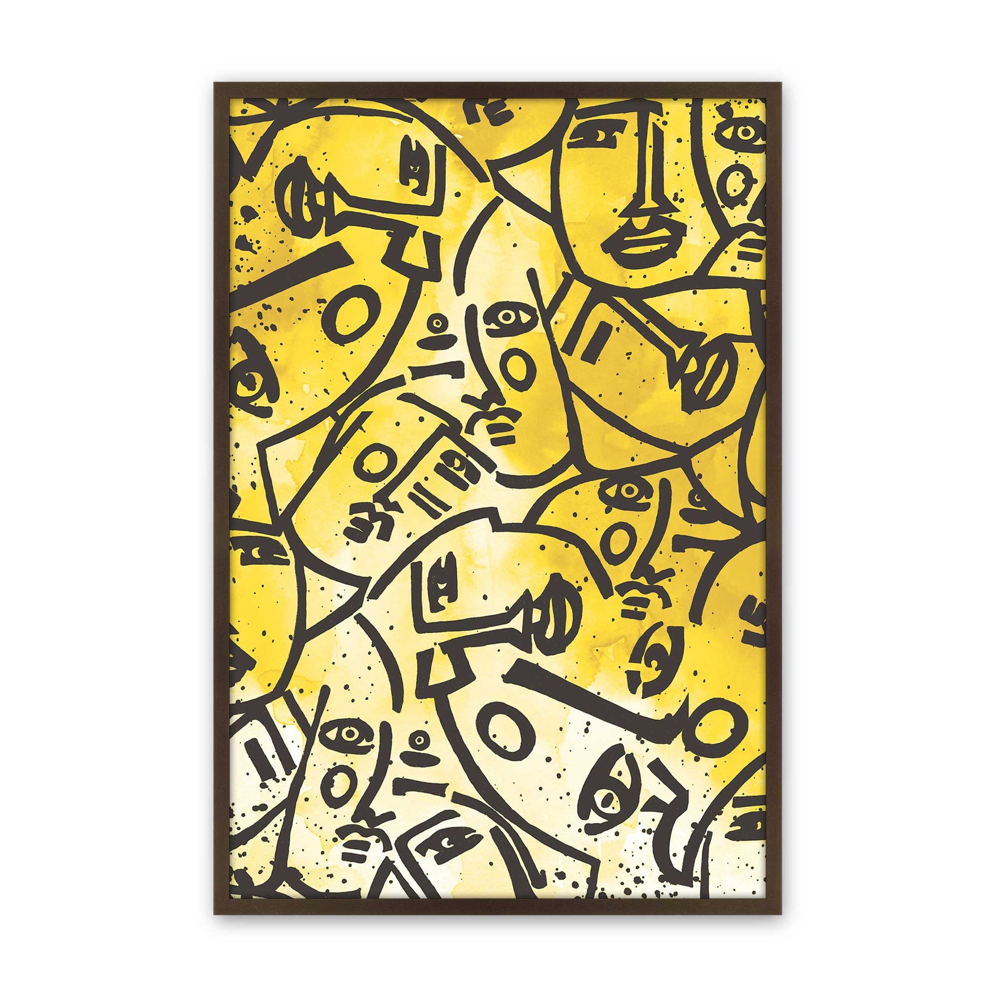 [Color:Belvinder Brown], Picture of art in a Belvinder Brown frame
