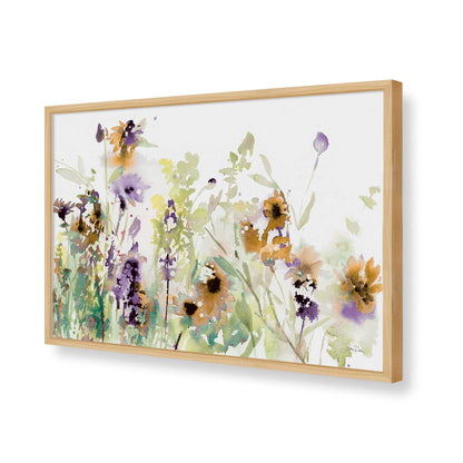 [Color:American Maple], Picture of art in a American Maple frame of the corner
