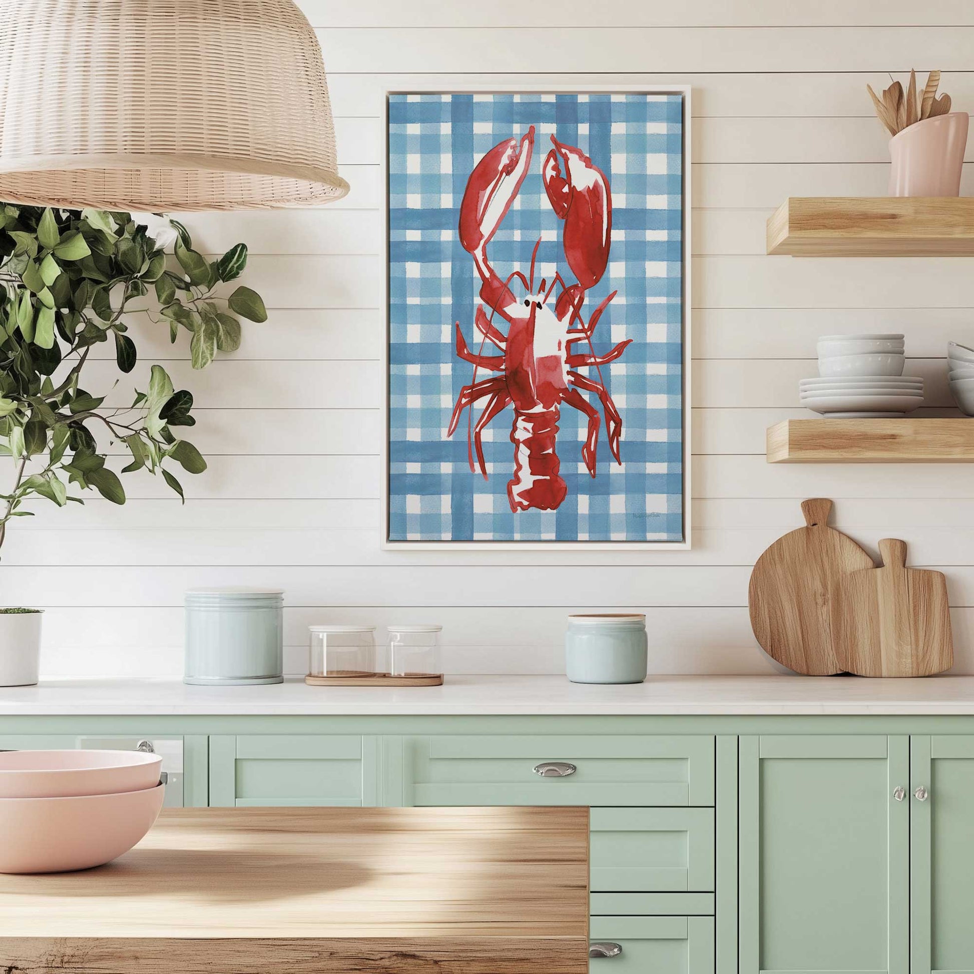 Picture of art in a room