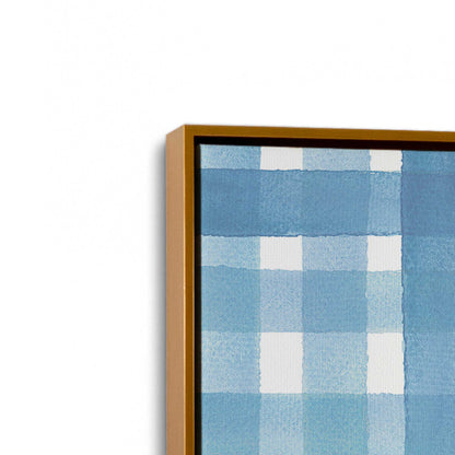 [Color:Polished Gold], Picture of art in a Polished Gold frame at an angle
