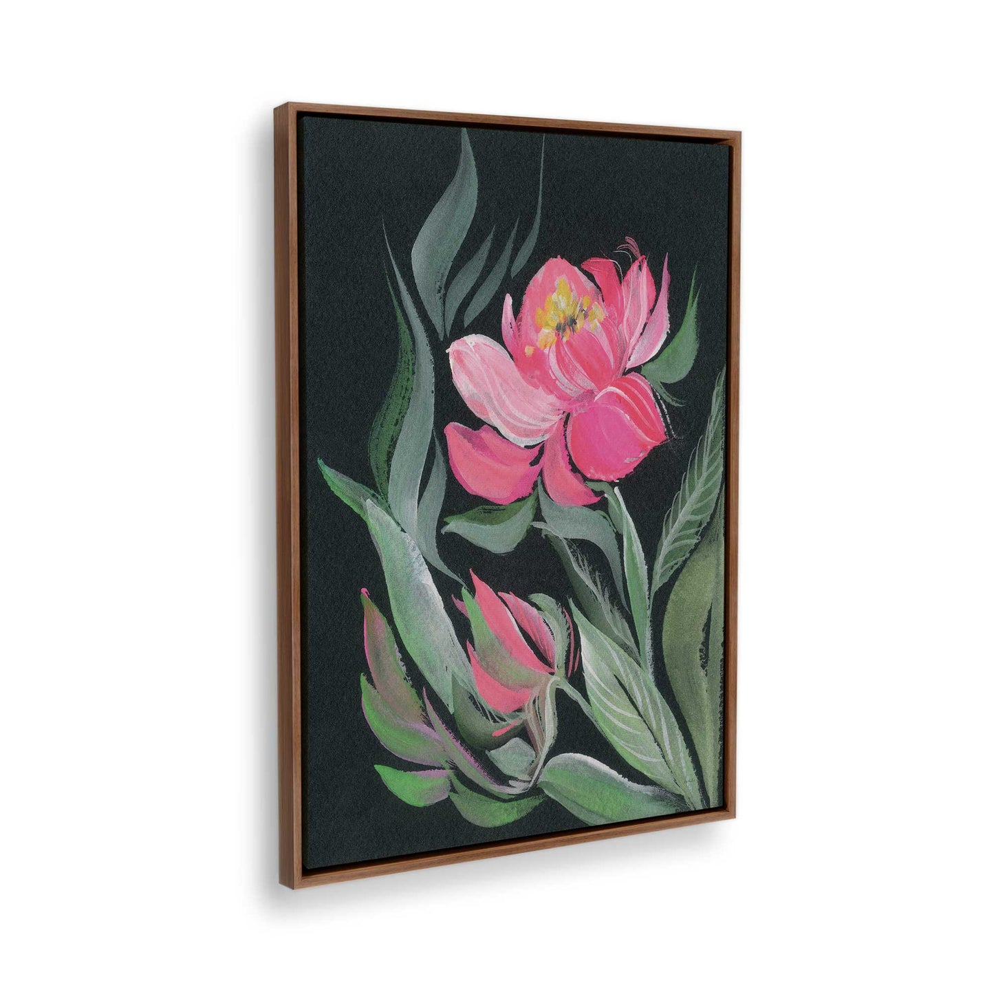 [Color:Walnut], Picture of the corner of the art