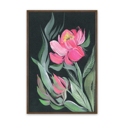 [Color:Walnut], Picture of art in a Walnut frame