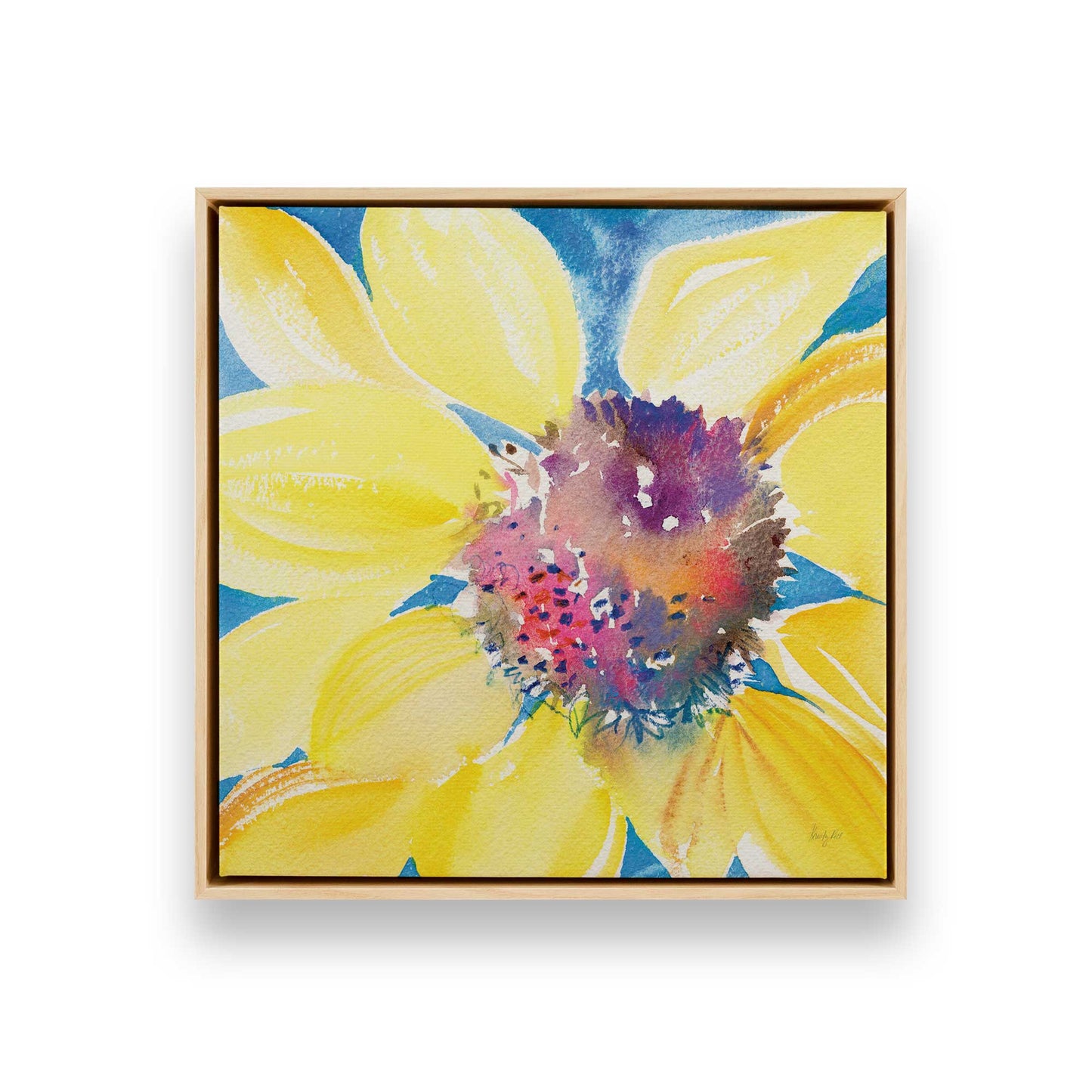 [Color:American Maple], Picture of art in a American Maple frame