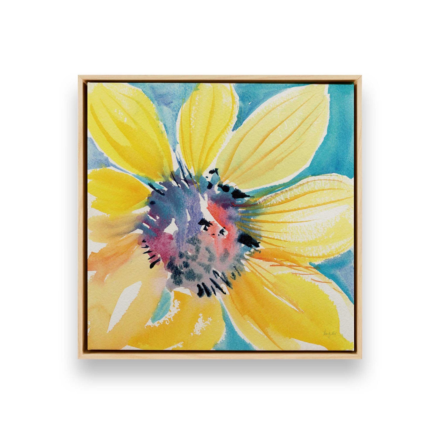 [Color:American Maple], Picture of art in a American Maple frame