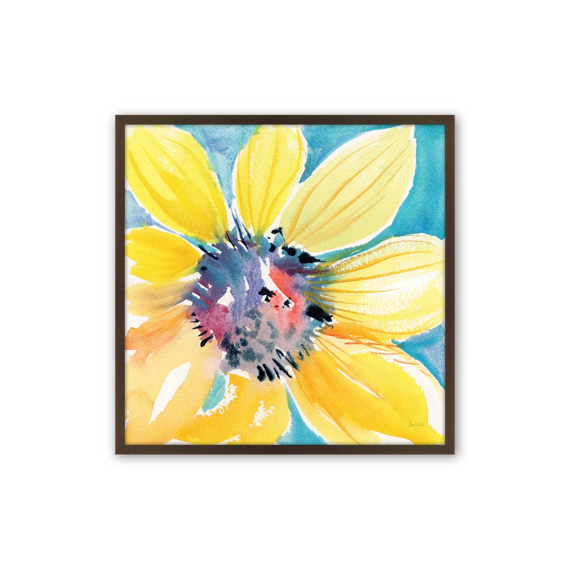 [Color:Espresso], Picture of art in a Espresso frame