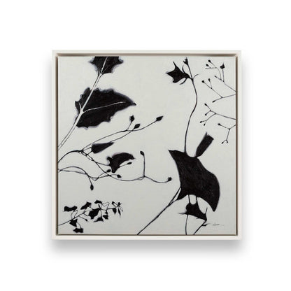 [Color:Opaque White], Picture of art in a White frame