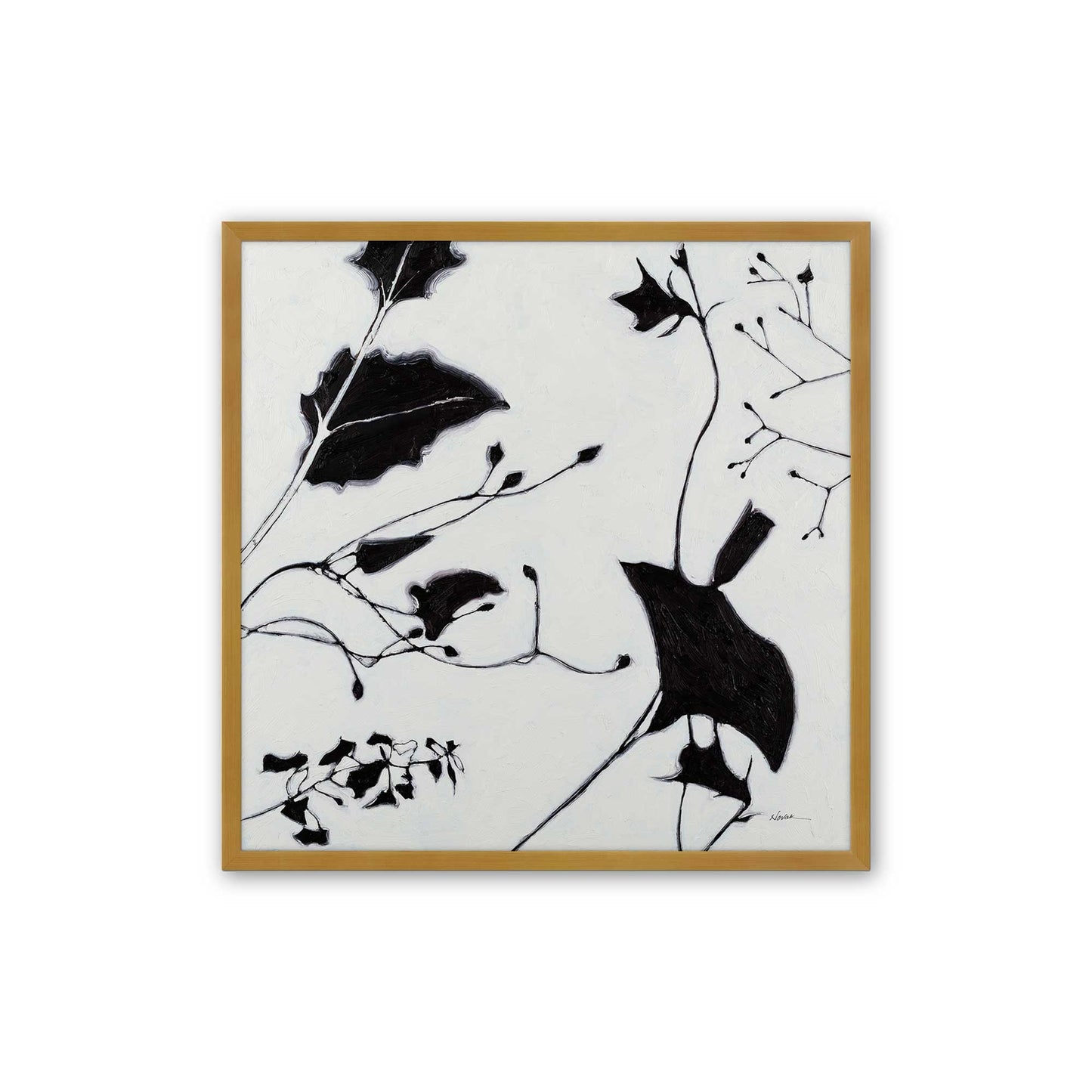 [Color:Polished Gold], Picture of art in a Polished Gold frame