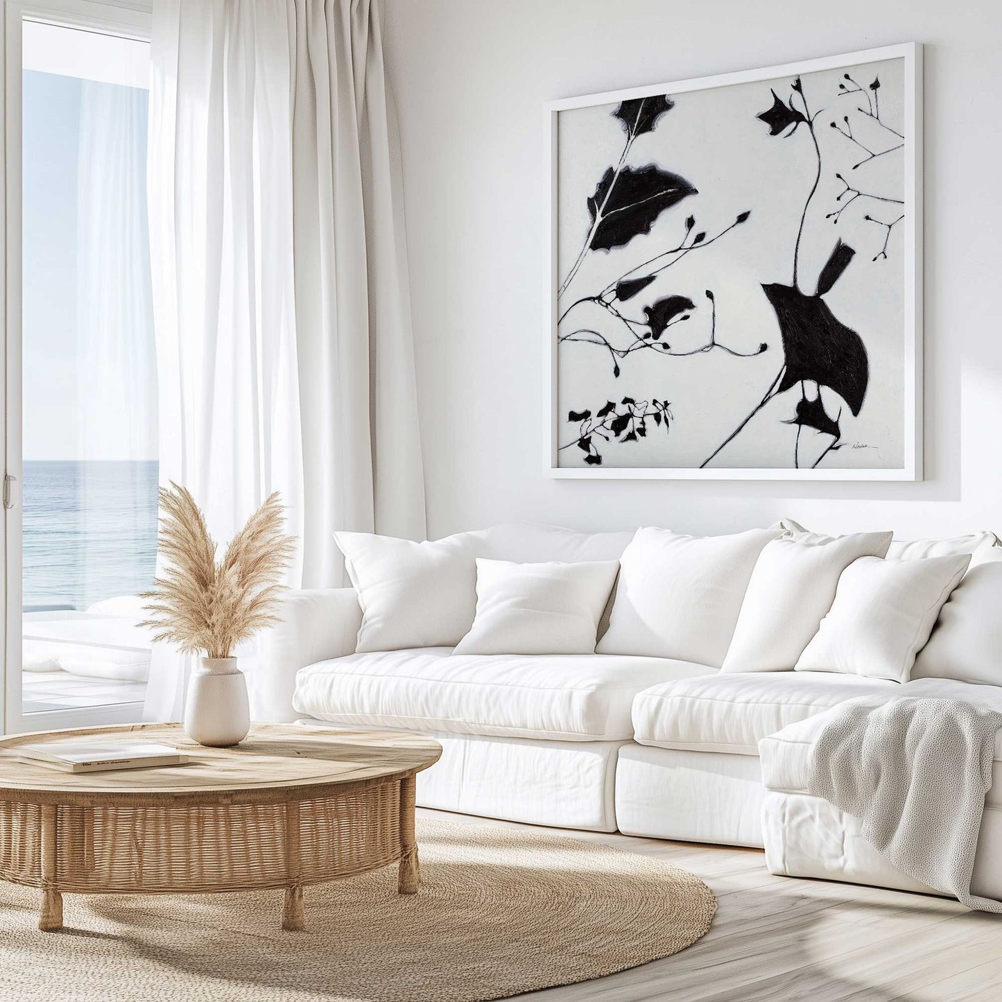 Picture of art in a room