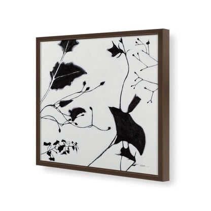 [Color:Espresso], Picture of art in a Espresso frame of the corner