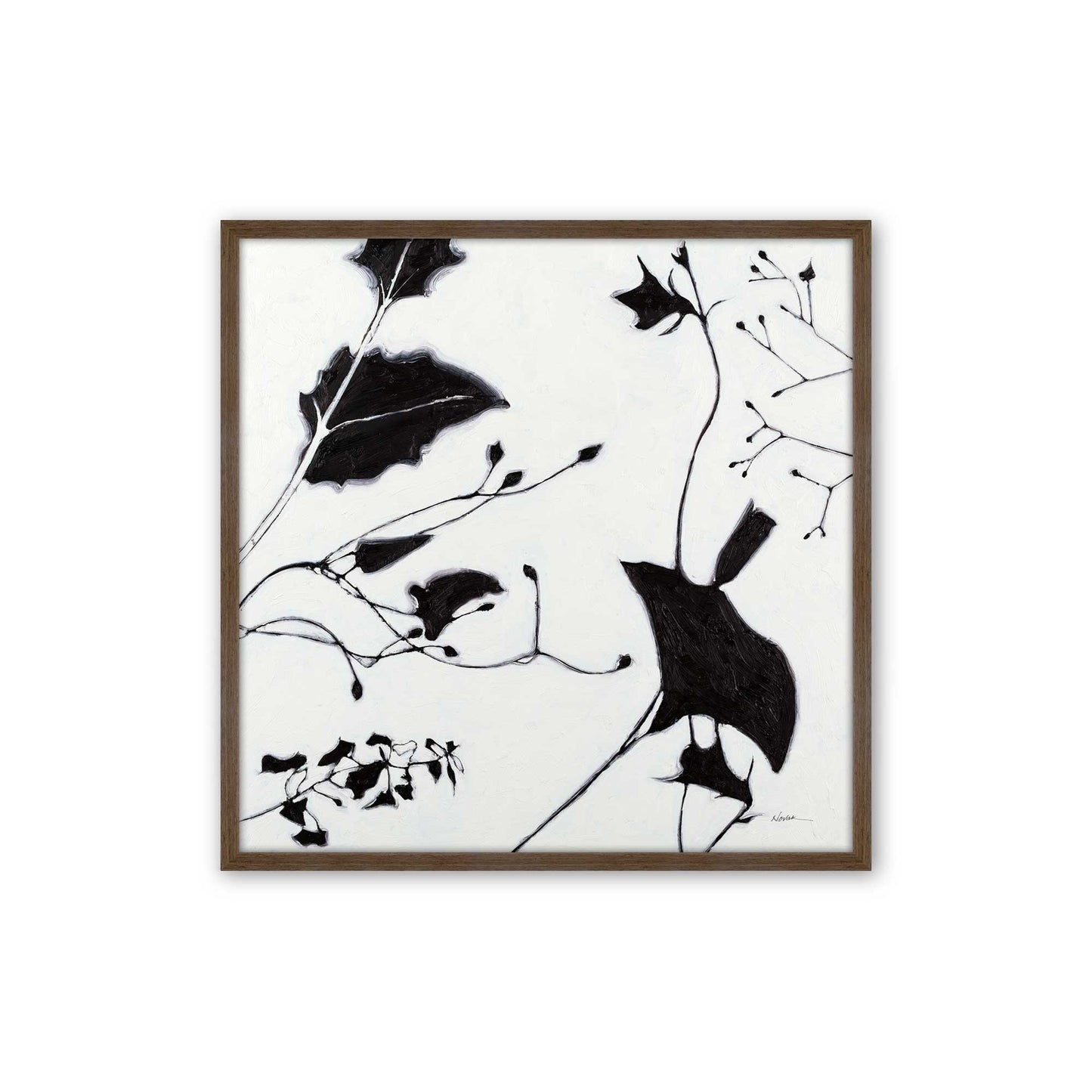 [Color:Walnut], Picture of art in a Walnut frame