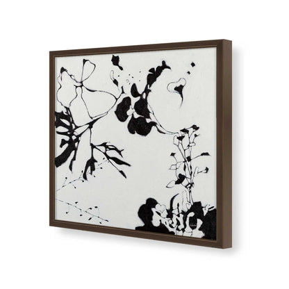 [Color:Espresso], Picture of art in a Espresso frame of the corner
