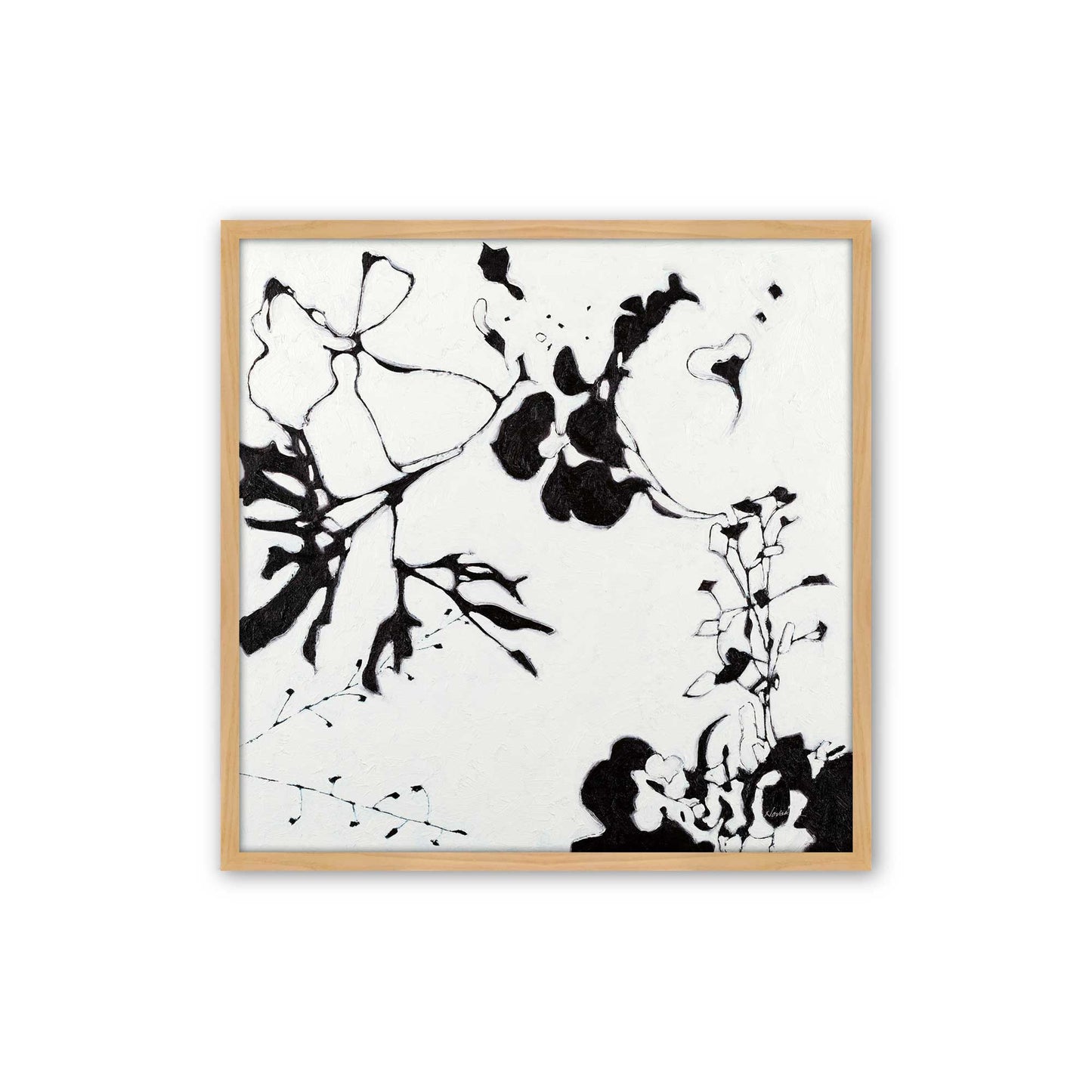 [Color:American Maple], Picture of art in a American Maple frame