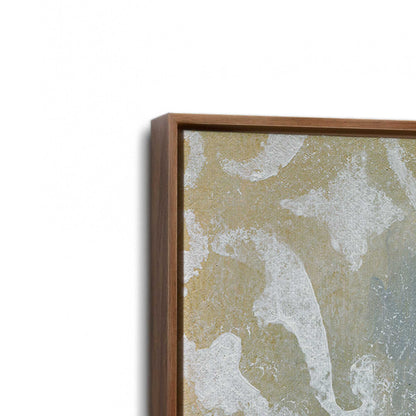 [Color:Walnut], Picture of art in a Walnut frame at an angle
