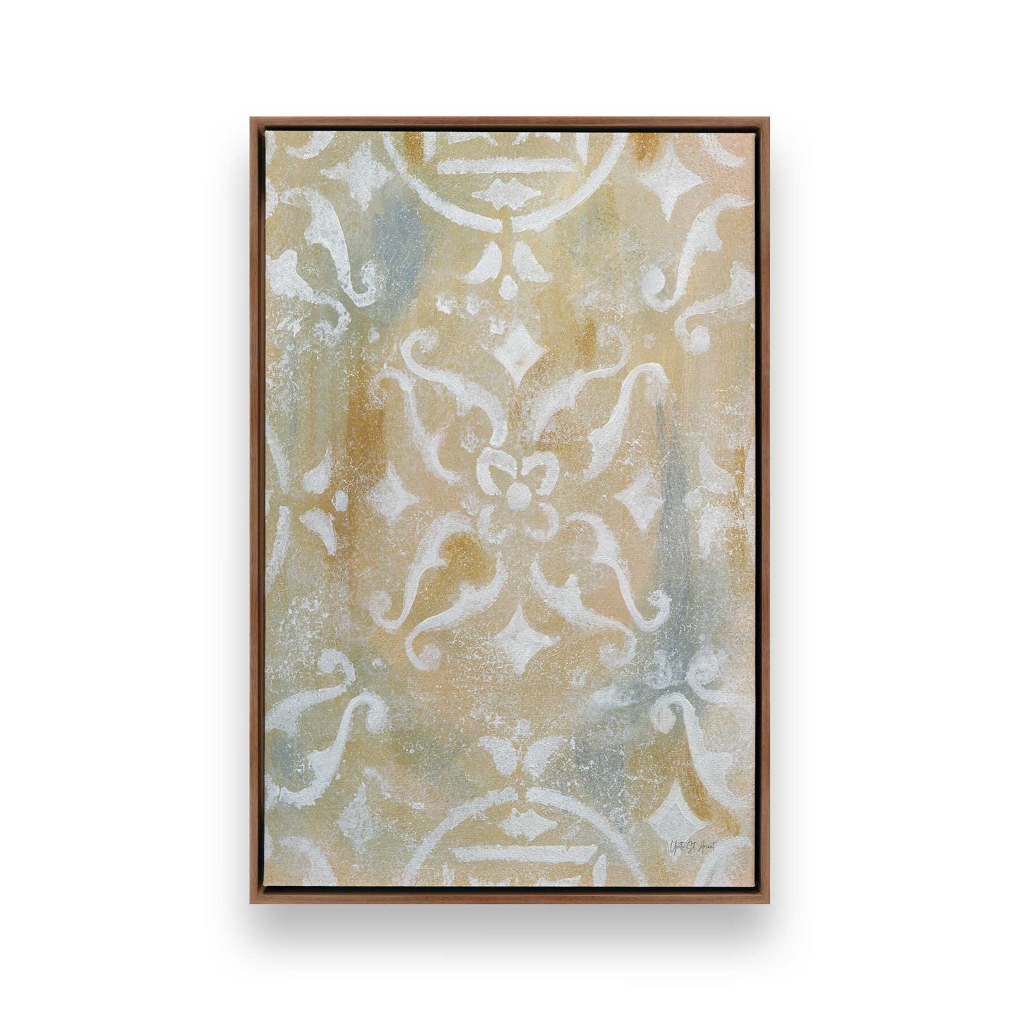 [Color:Walnut], Picture of art in a Walnut frame