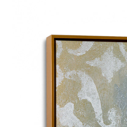 [Color:Polished Gold], Picture of art in a Polished Gold frame at an angle