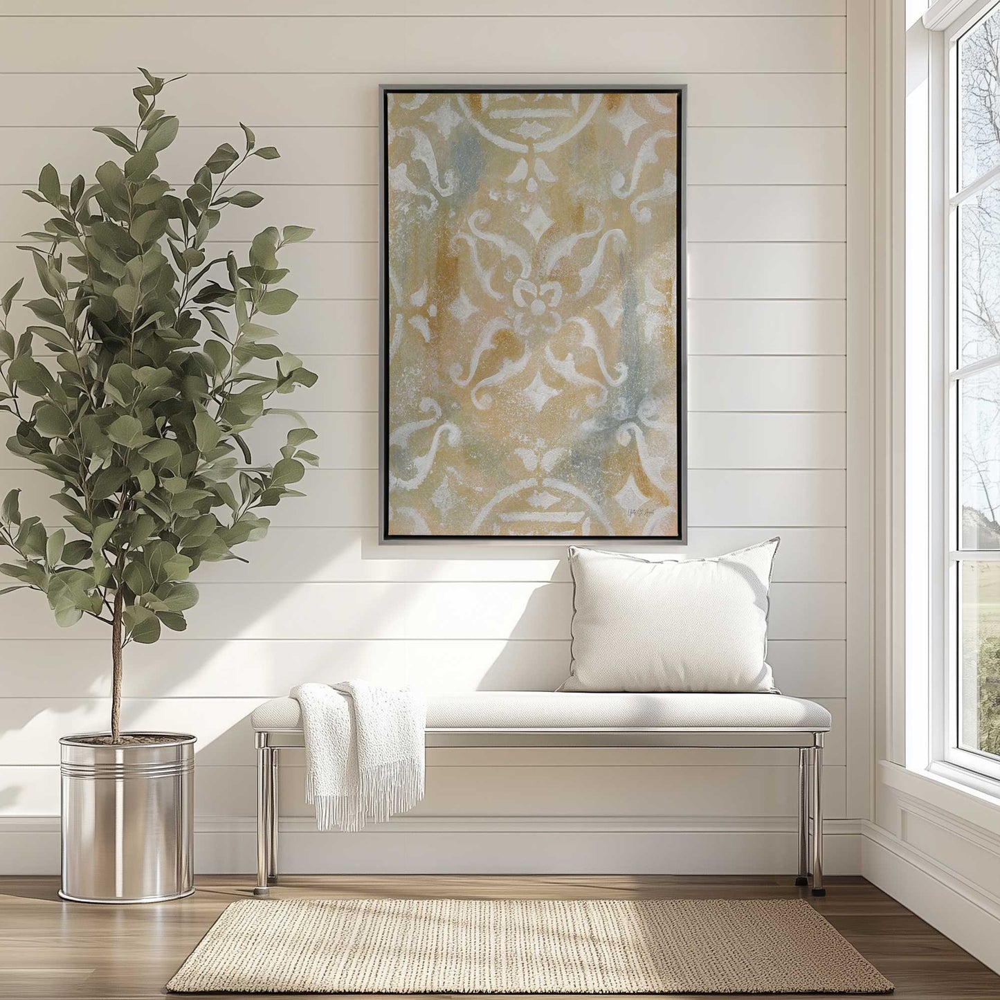 Picture of art in a room