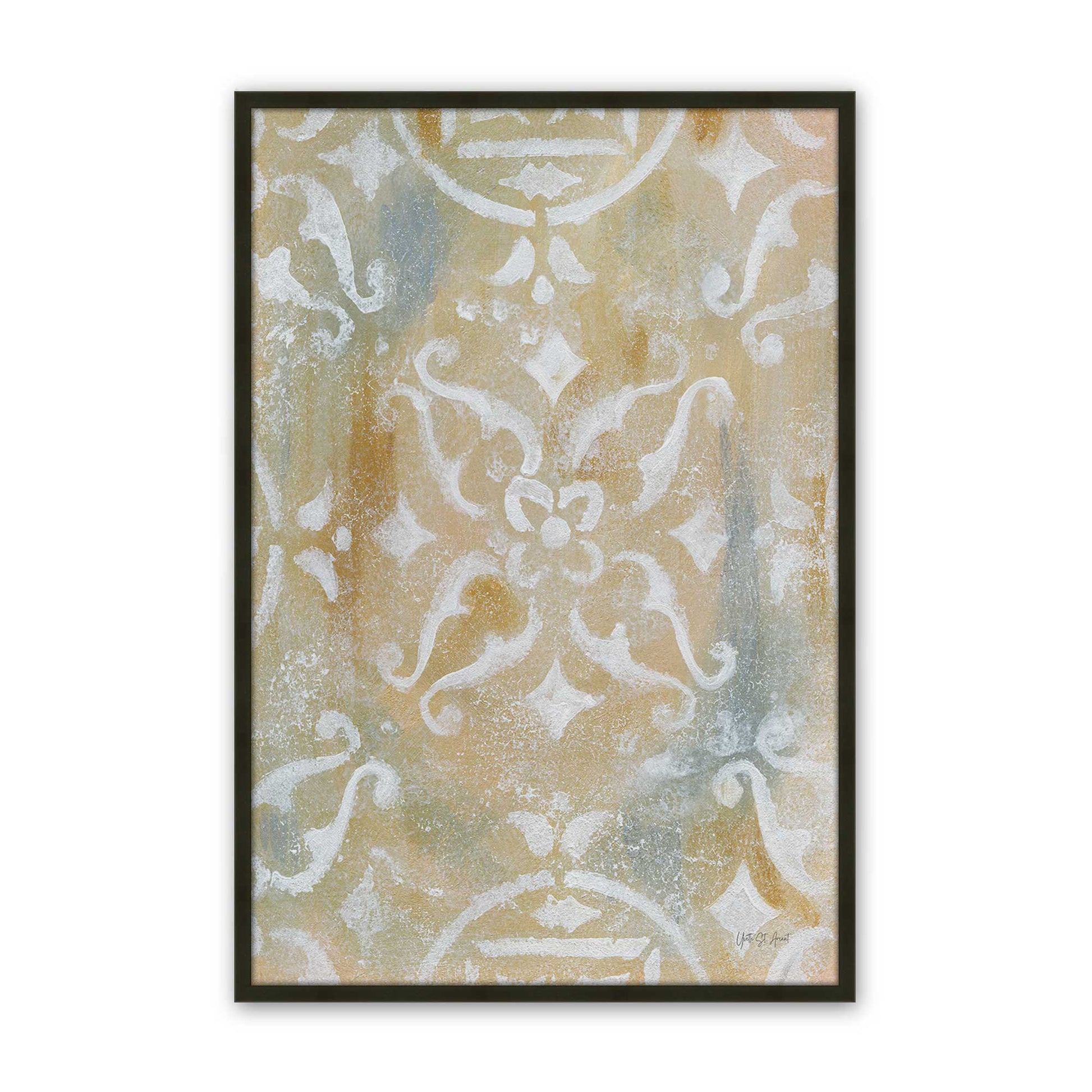 [Color:Satin Black], Picture of art in a Satin Black frame