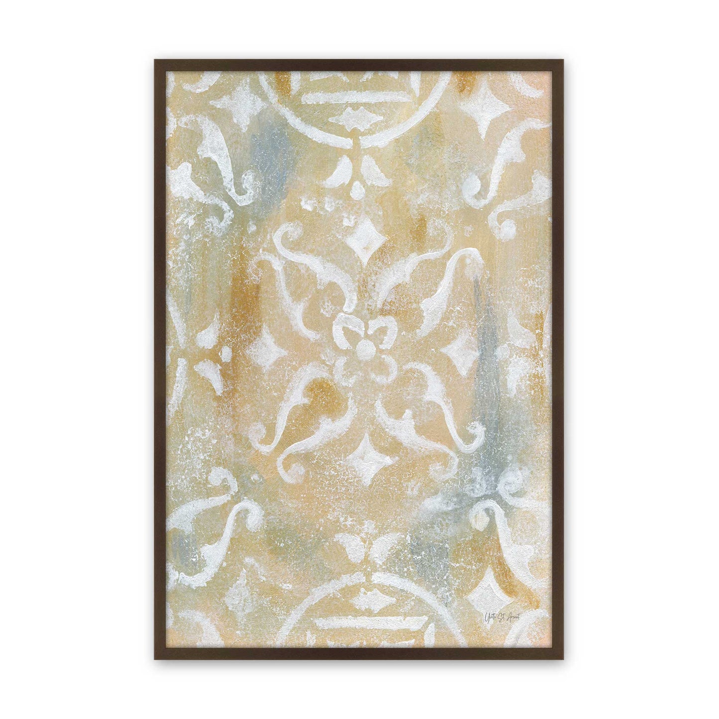 [Color:Belvinder Brown], Picture of art in a Belvinder Brown frame