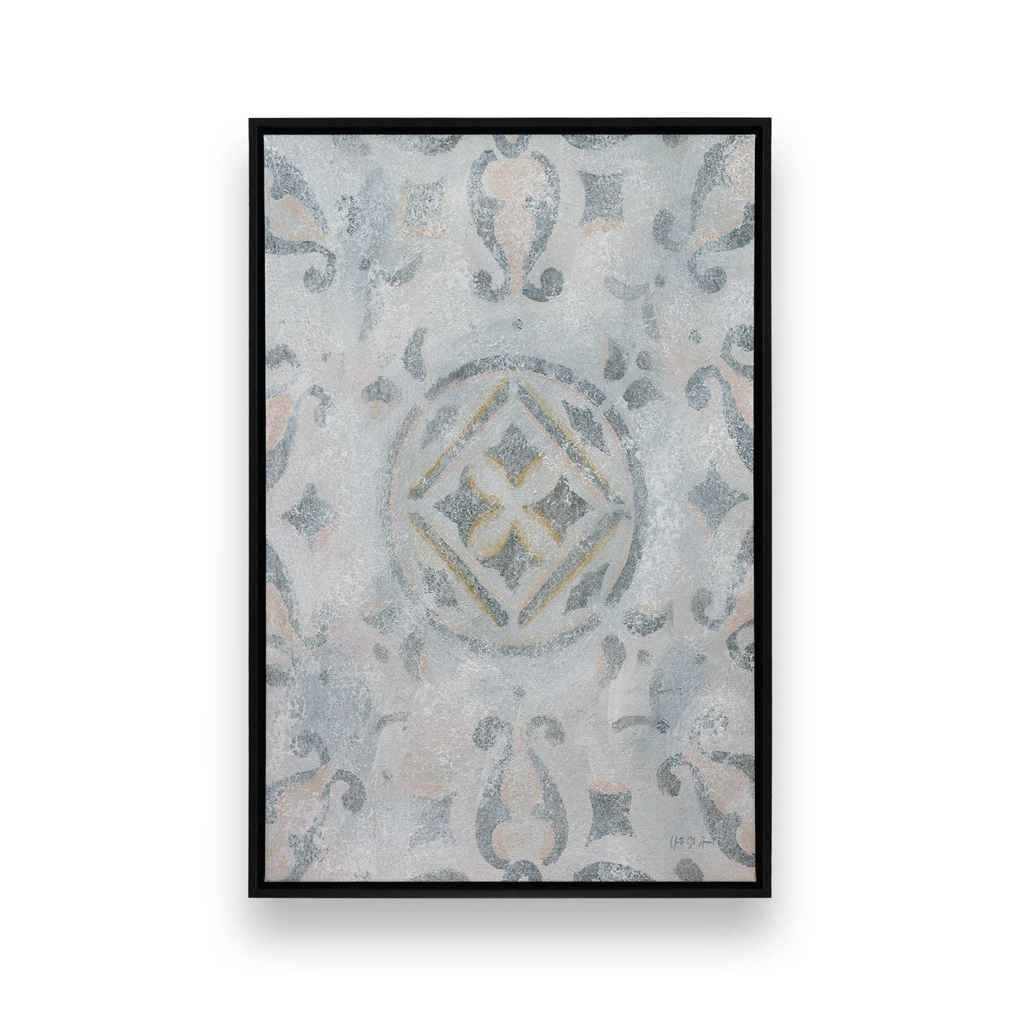 [Color:Satin Black], Picture of art in a Satin Black frame