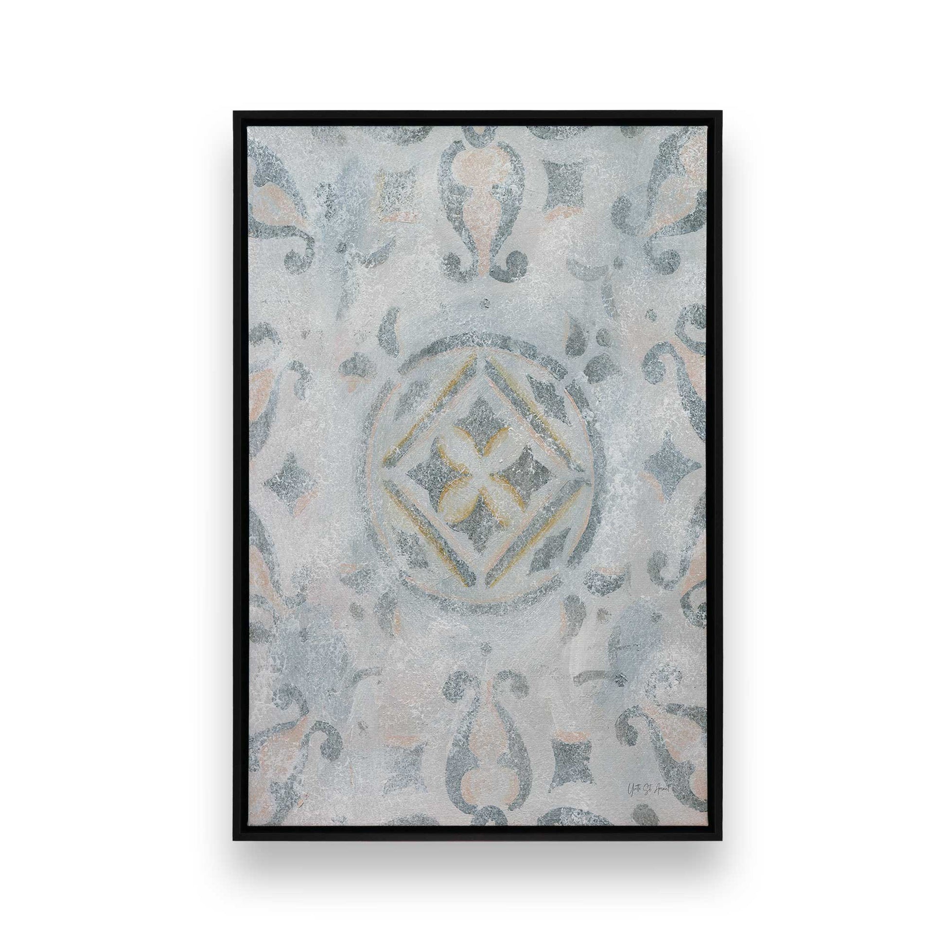 [Color:Satin Black], Picture of art in a Satin Black frame