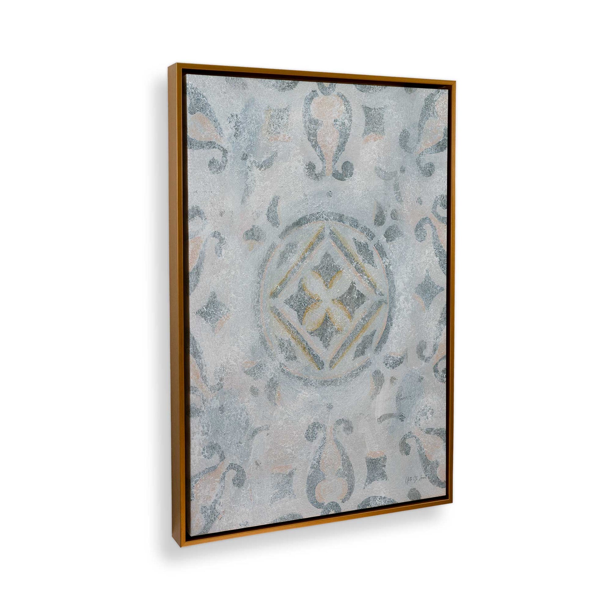 [Color:Polished Gold], Picture of the corner of the art