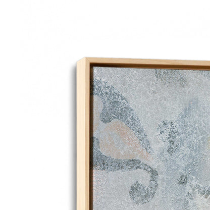 [Color:American Maple], Picture of art in a American Maple frame at an angle