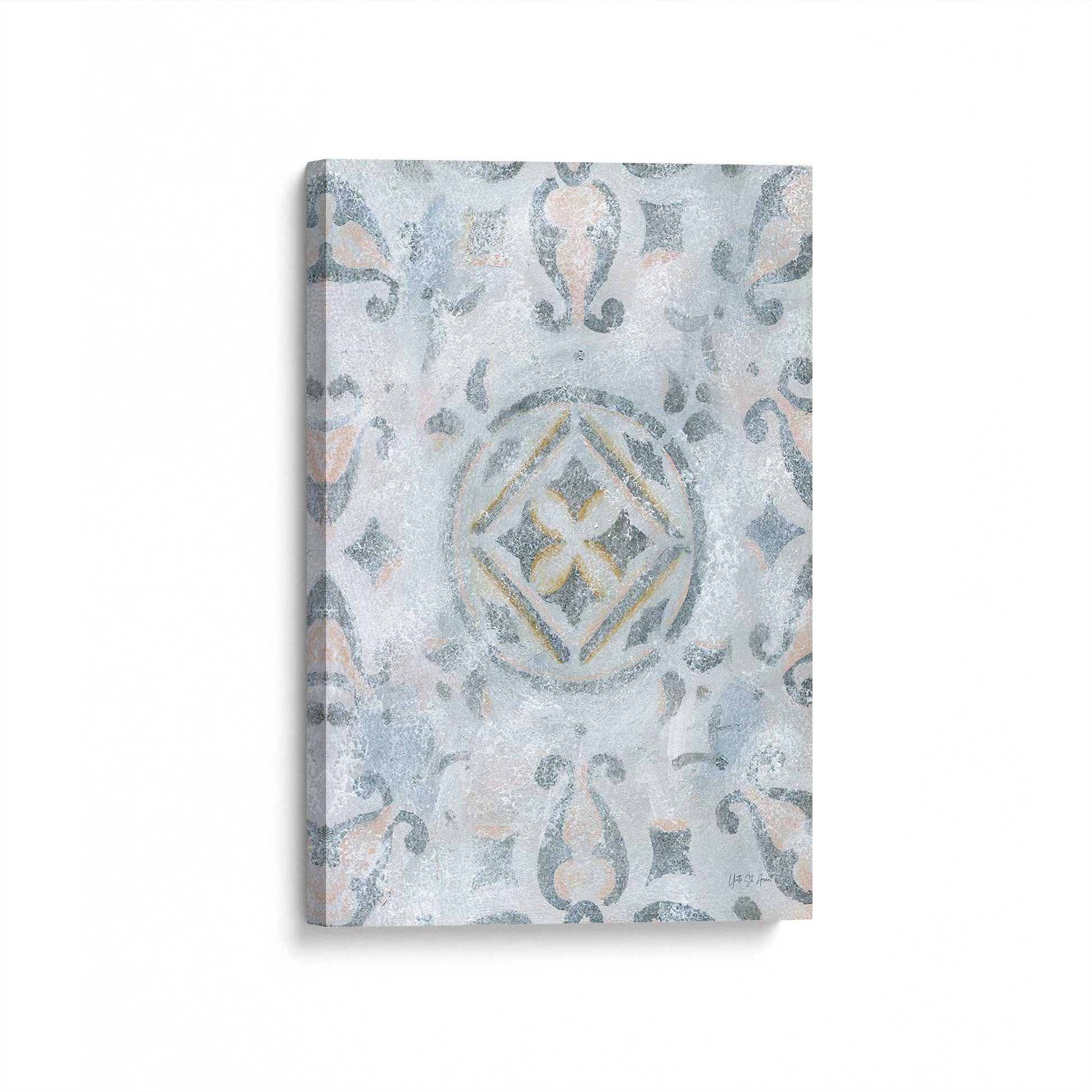 [Color:Stretched Canvas], Picture of art at an angle