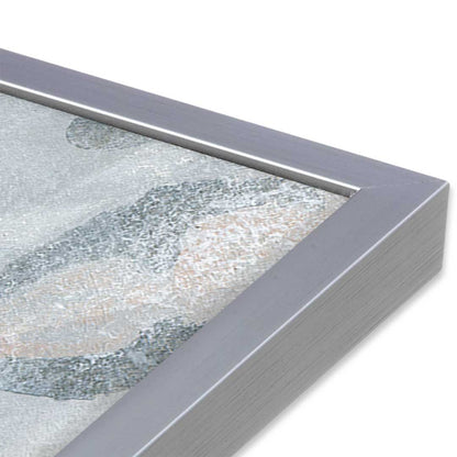 [Color:Polished Chrome], Picture of art in a Polished Chrome frame at an angle