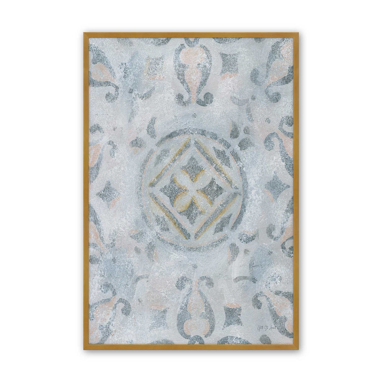 [Color:Polished Gold], Picture of art in a Polished Gold frame