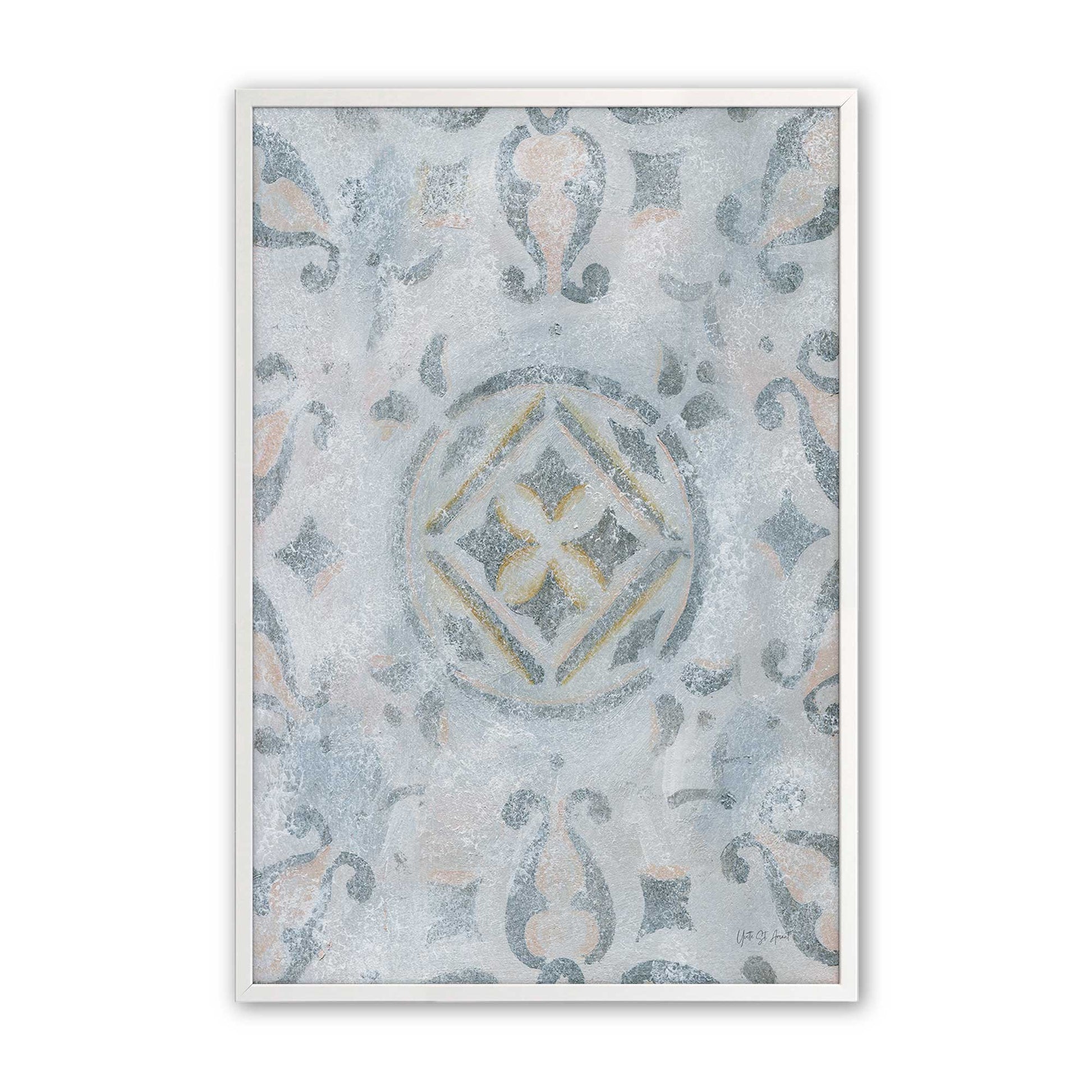[Color:Opaque White], Picture of art in a Opaque White frame
