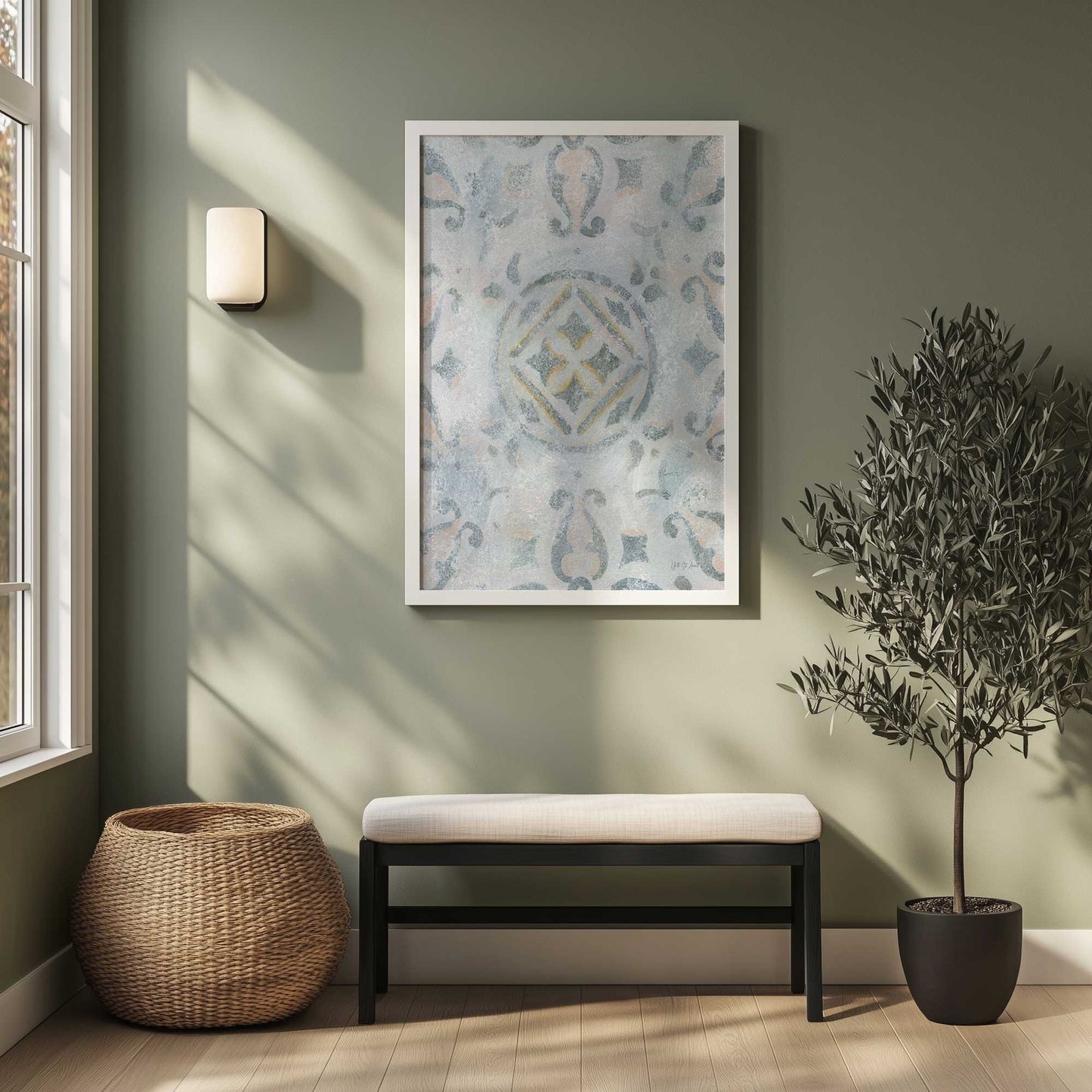 Picture of art in a room