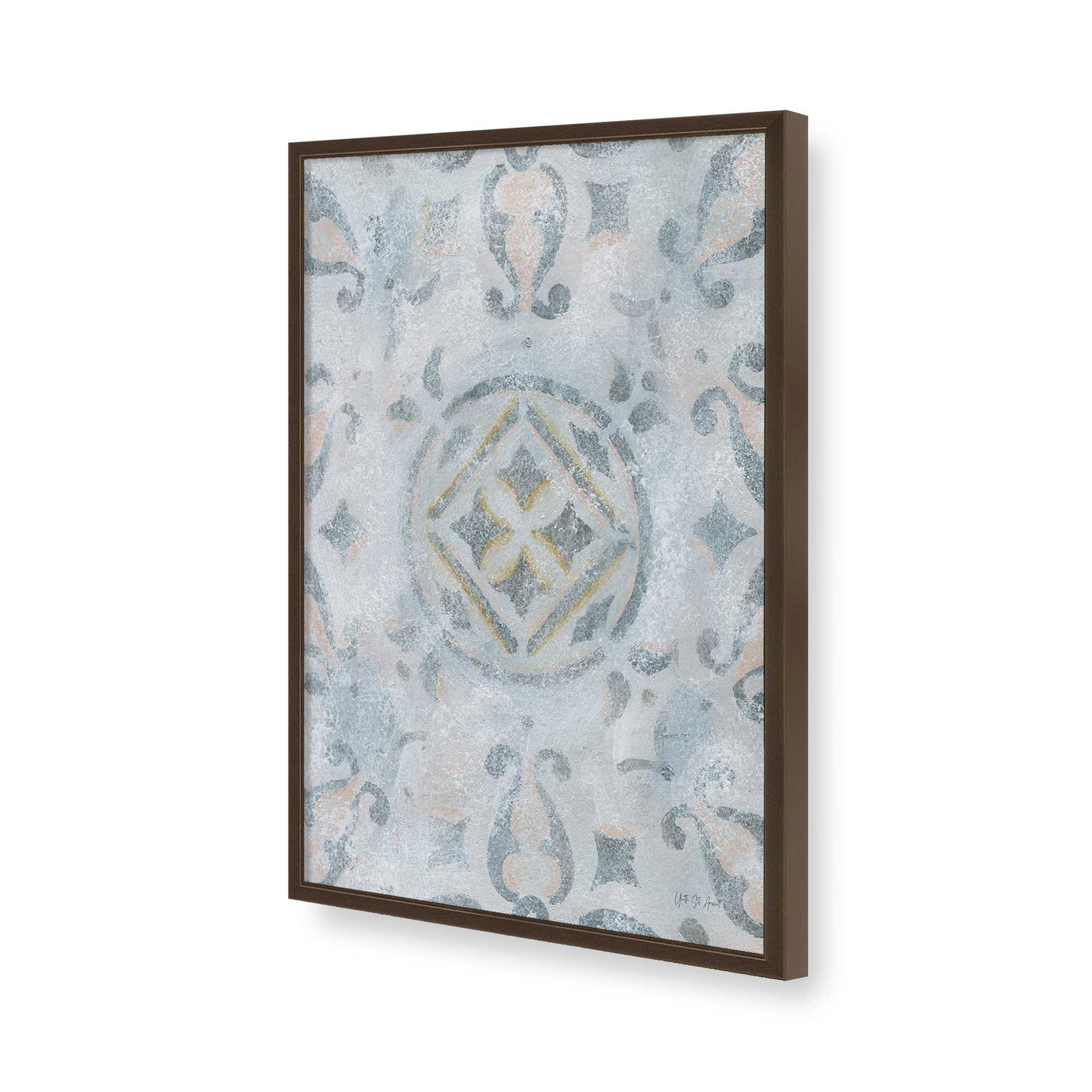 [Color:Belvinder Brown], Picture of art in a Belvinder Brown frame of the corner