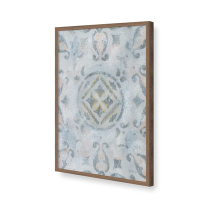[Color:Walnut], Picture of art in a Walnut frame of the corner