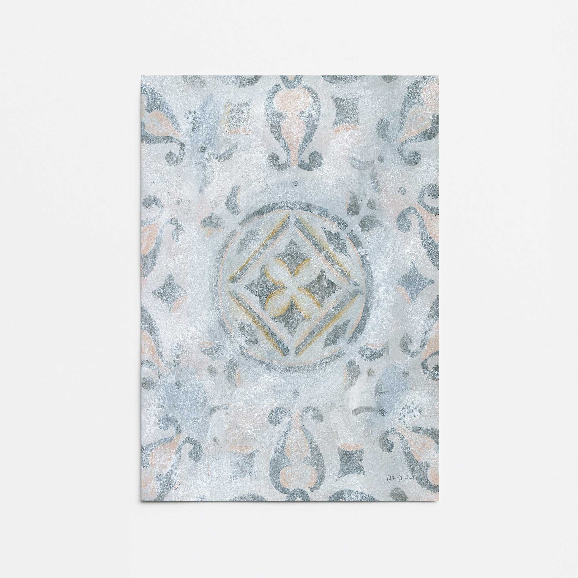[Color:Rolled Print], Picture of close up of art