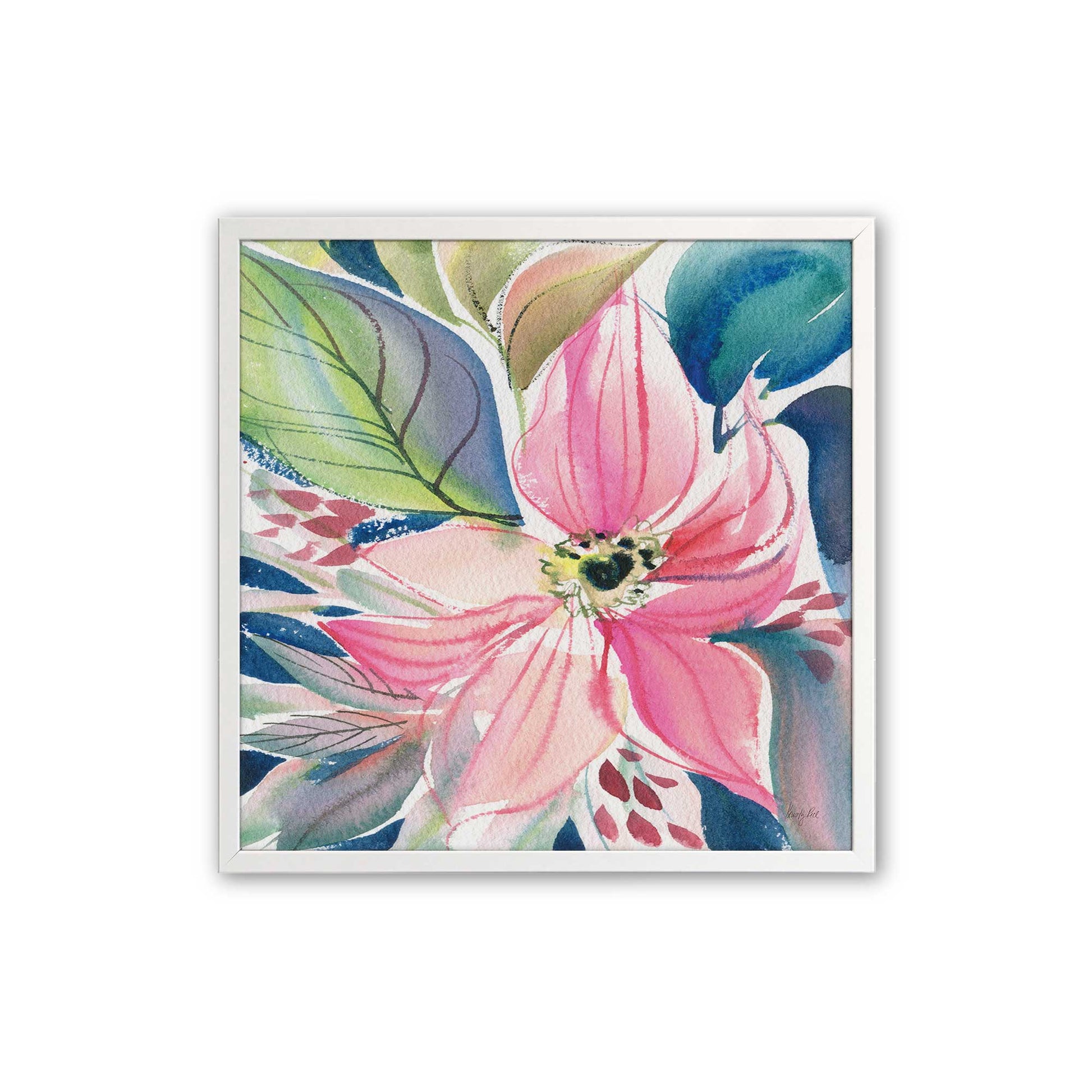 [Color:Opaque White], Picture of art in a Opaque White frame