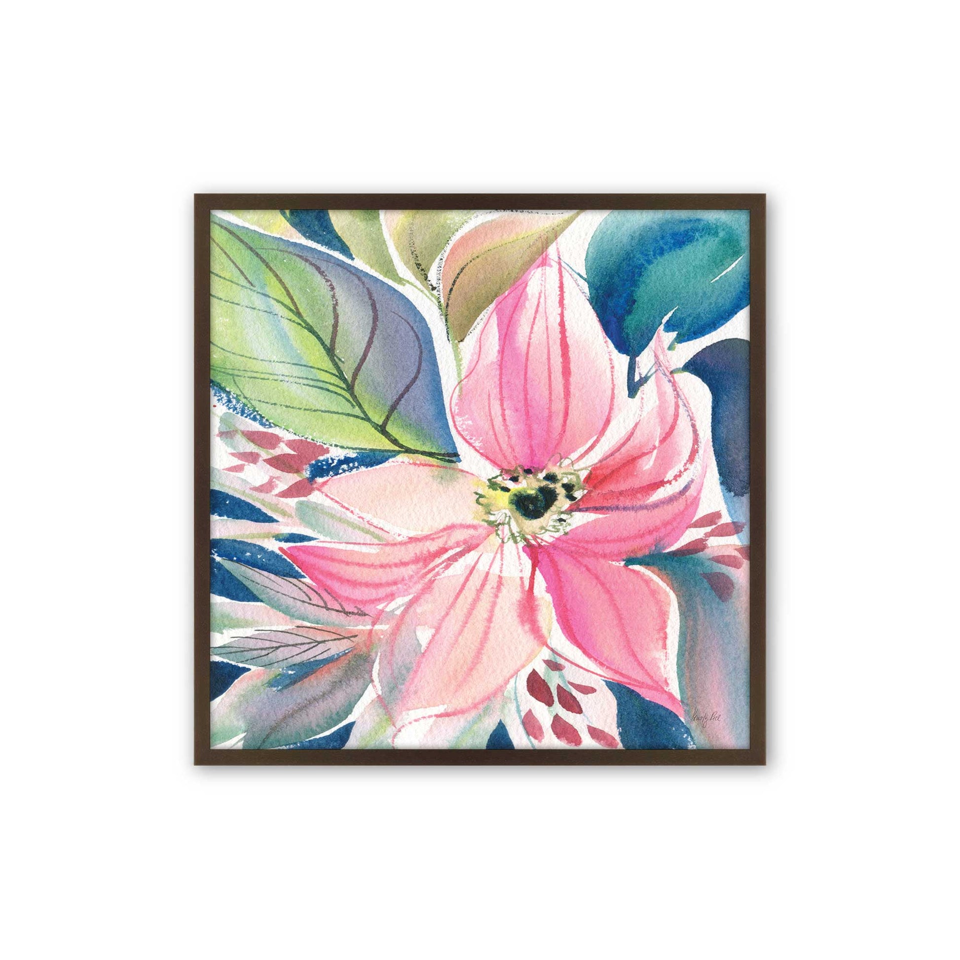 [Color:Espresso], Picture of art in a Espresso frame