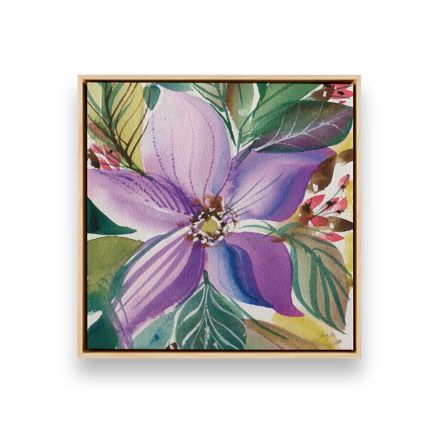 [Color:American Maple], Picture of art in a American Maple frame