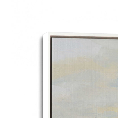[Color:Opaque White], Picture of art in a White frame at an angle