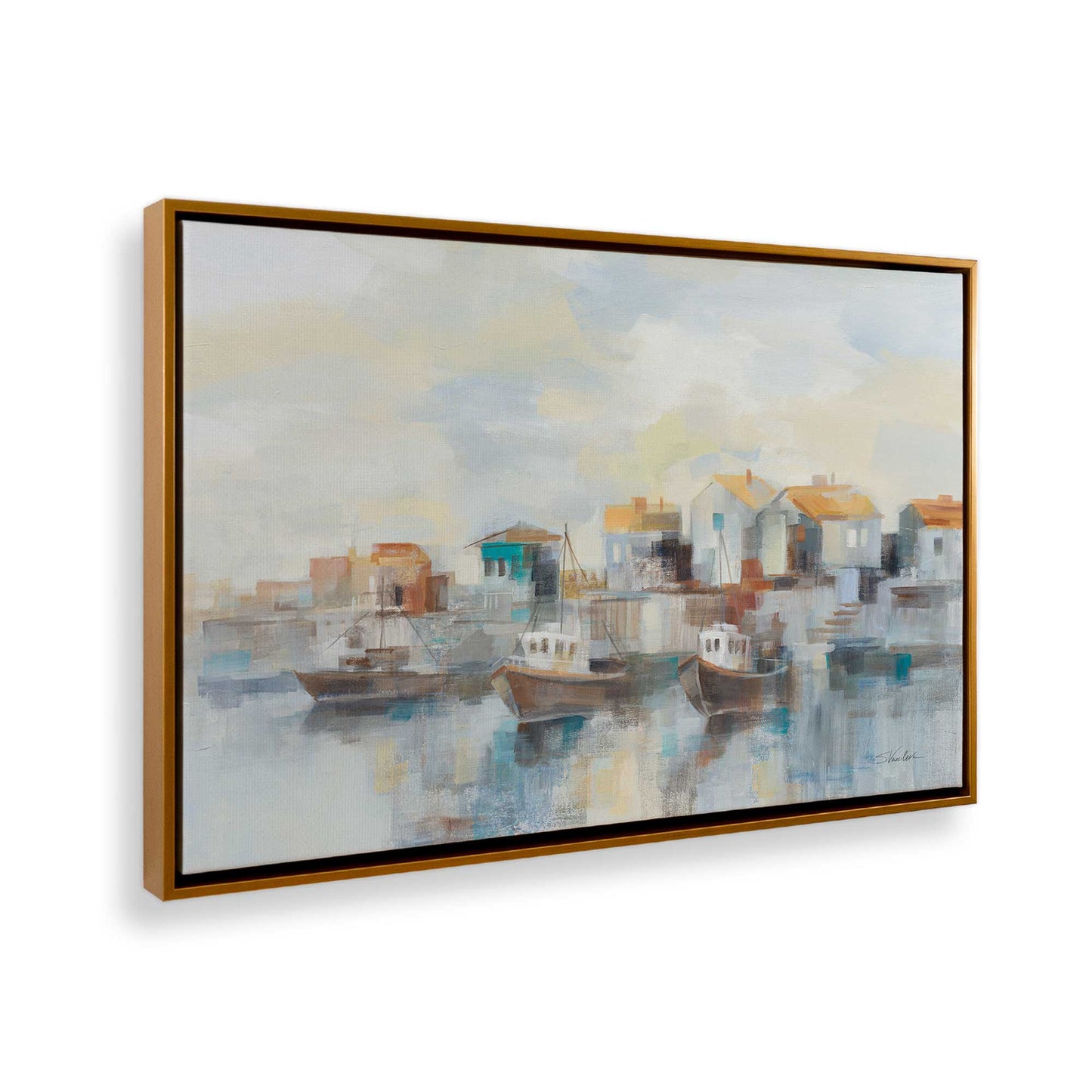[Color:Polished Gold], Picture of the corner of the art