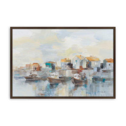 [Color:Brown], Picture of art in a Brown frame