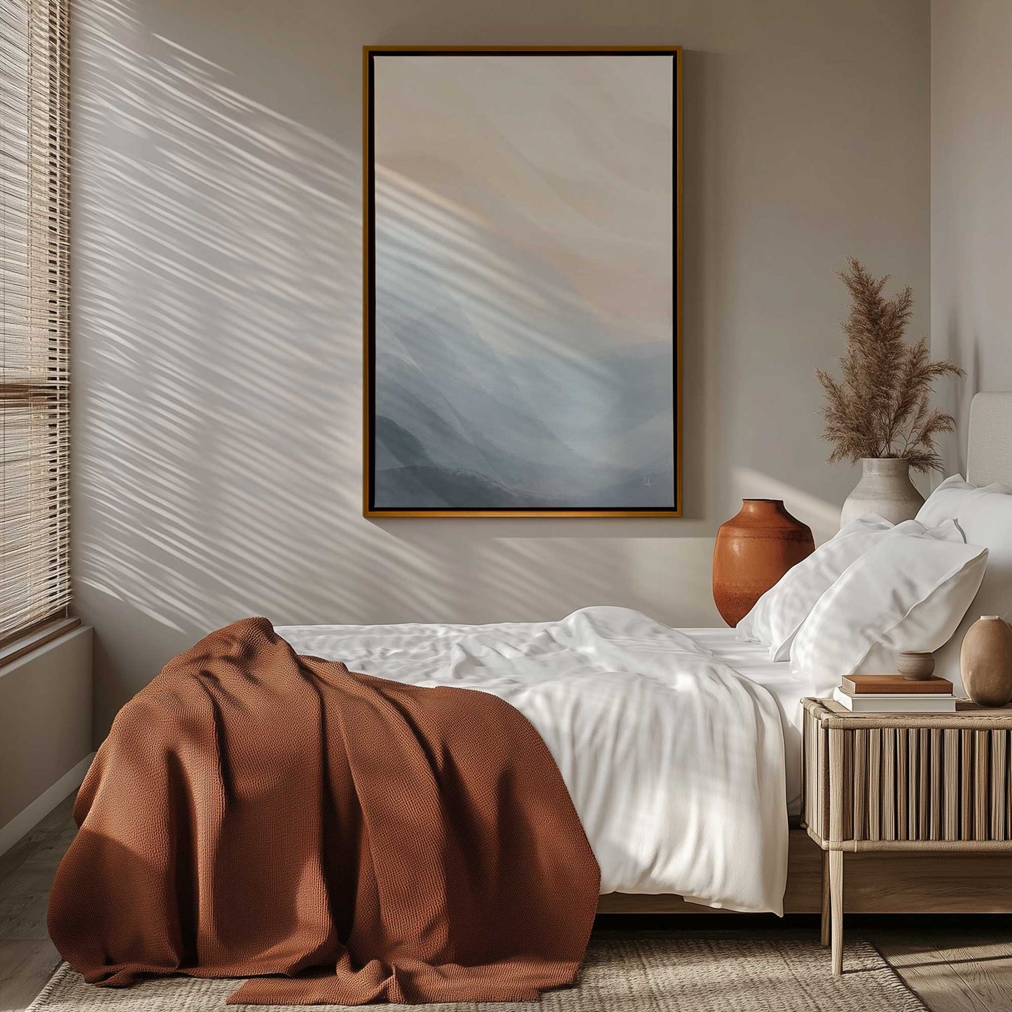 Picture of art in a room