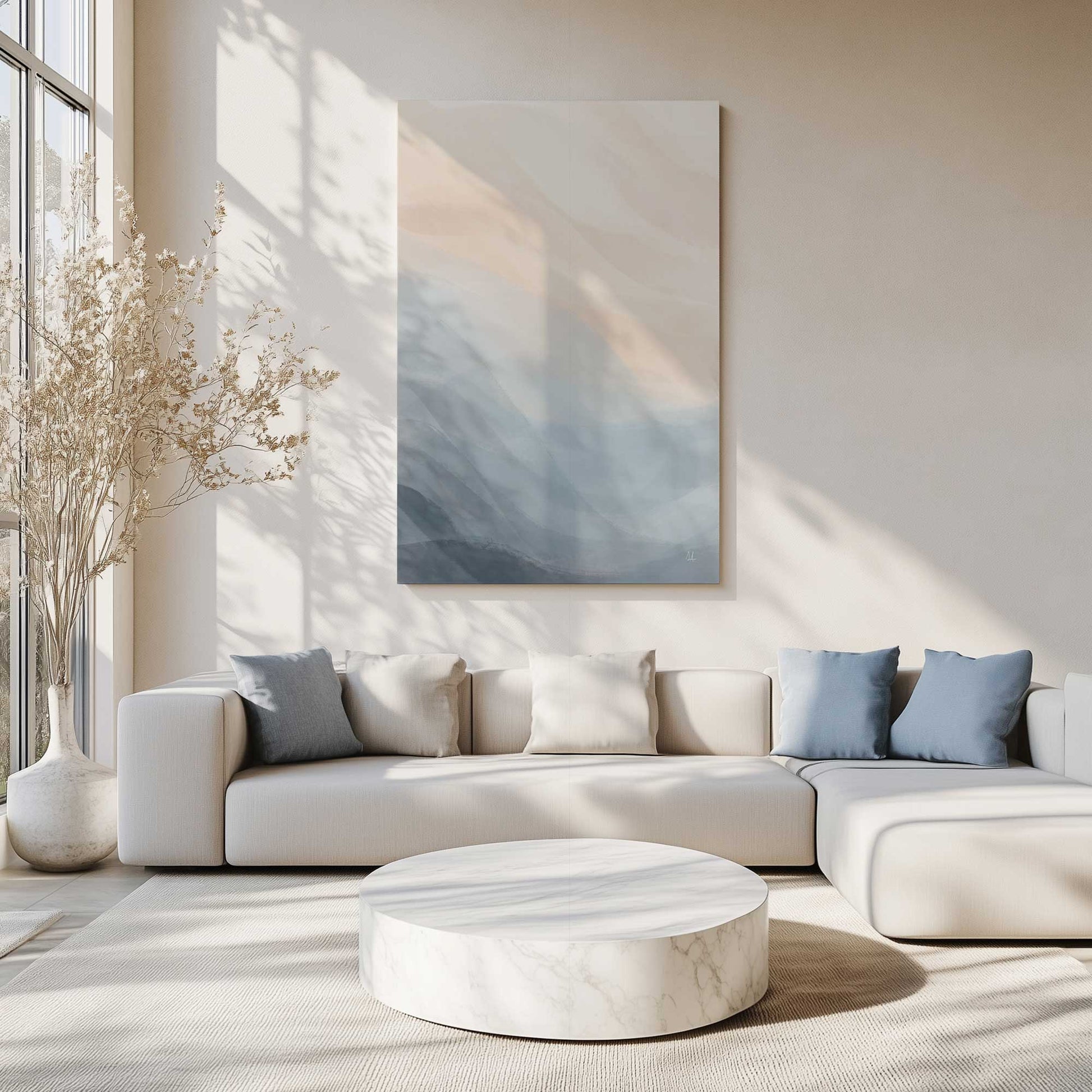 Picture of art in a room