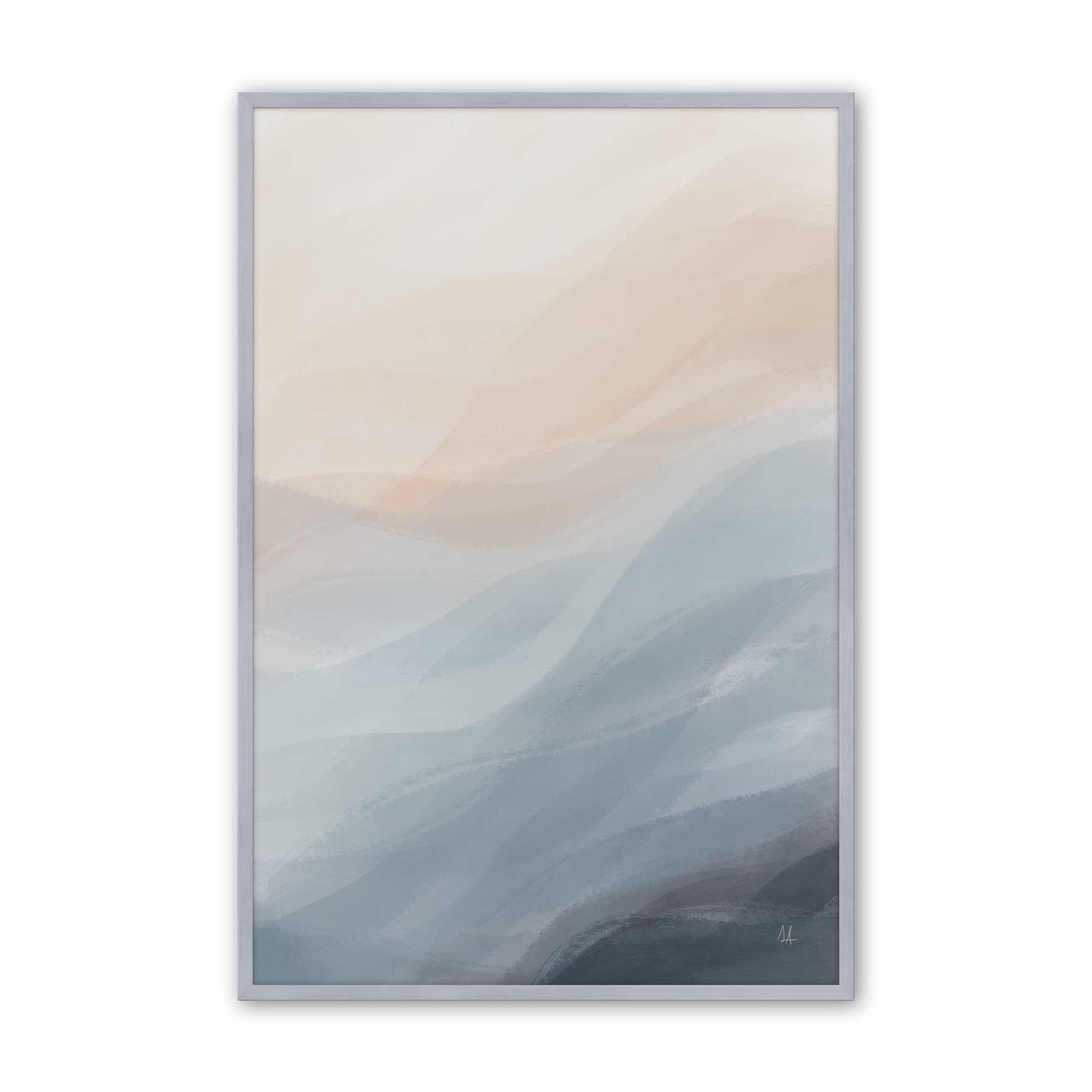 [Color:Polished Chrome], Picture of art in a Polished Chrome frame