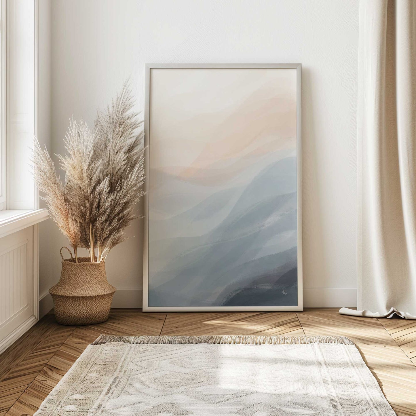 Picture of art in a room