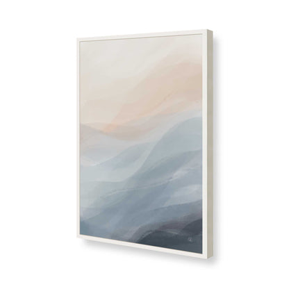 [Color:Opaque White], Picture of art in a Opaque White frame of the corner